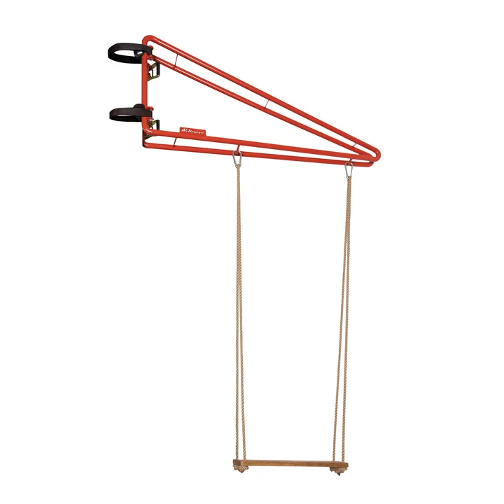 Le swing Swing de Weltevree en rouge corail