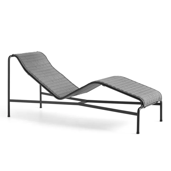 Rembourrage confortable pour la chaise longue d'extérieur