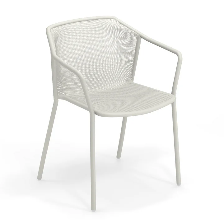 Le fauteuil Darwin de Emu en blanc