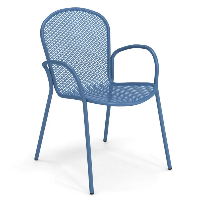 Le fauteuil Ronda XS de Emu en bleu