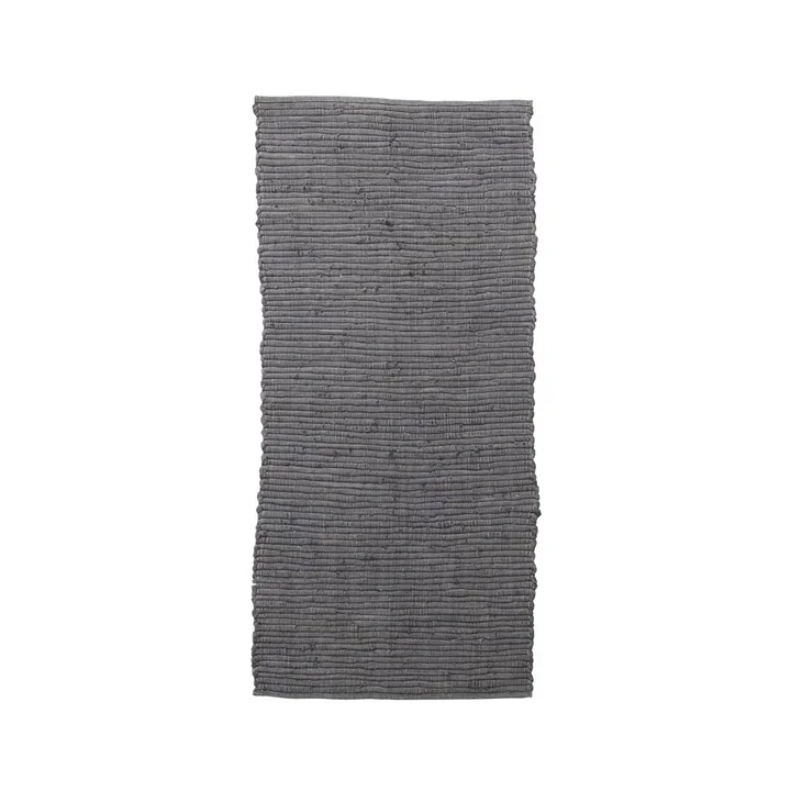 Le coureur de tapis Chindi de House Doctor en gris, 160 x 70 cm