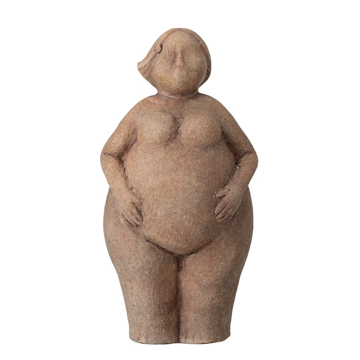 Sidsel Sculpture H 25 cm de Bloomingville en brun
