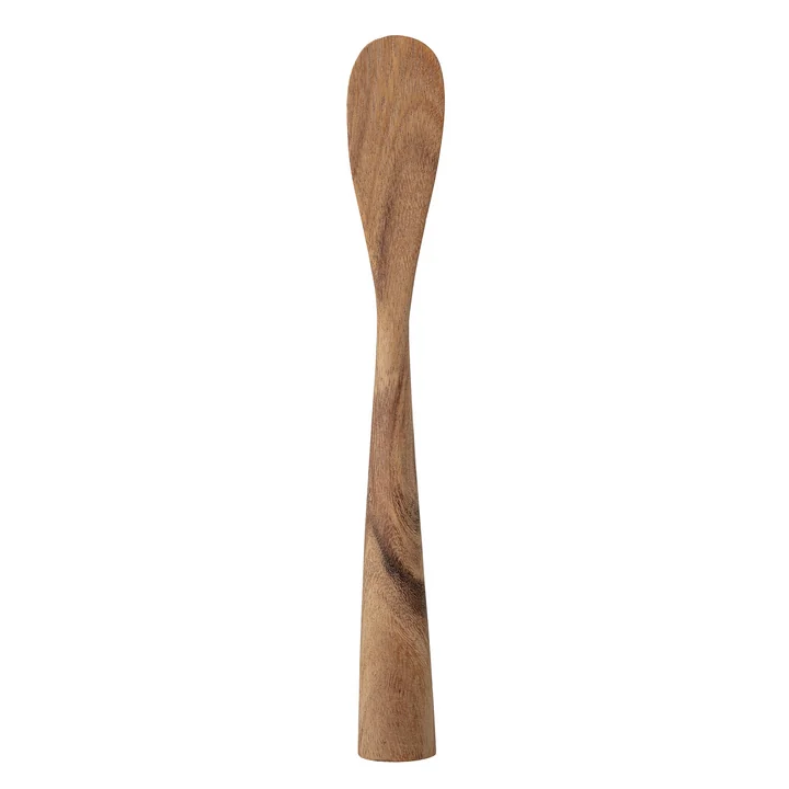 La spatule cuillère de cuisine Di Wooden de Bloomingville , L 30,5 cm, marron