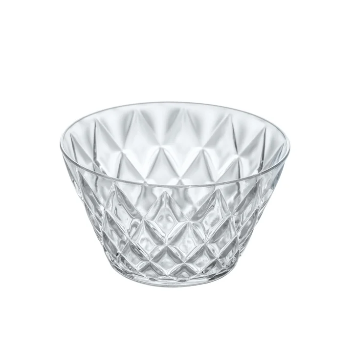 Le bol de service CRYSTAL S de Koziol , 0,5 l, crystal clear