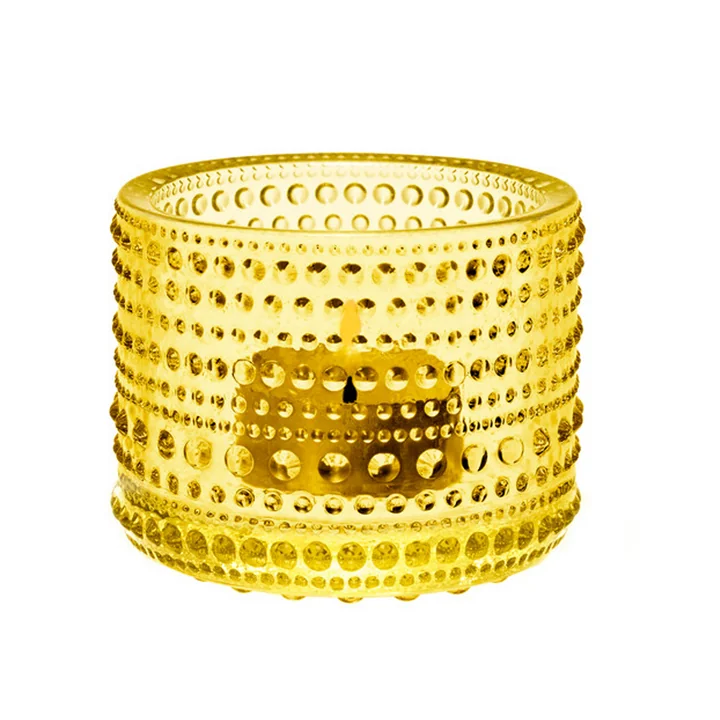 Le Kastehelmi Votive 64 mm de Iittala en citron