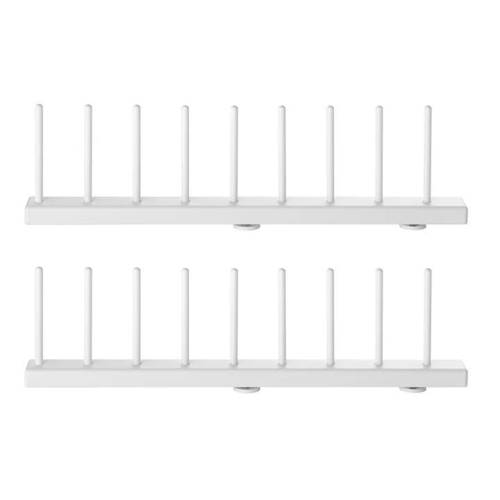 Porte-assiettes, 30 cm blanc (lot de 2) de String