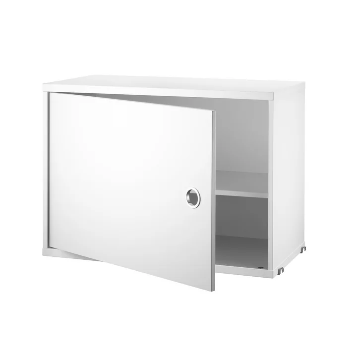 Module d'armoire avec porte, 58 x 30 cm, blanc de String