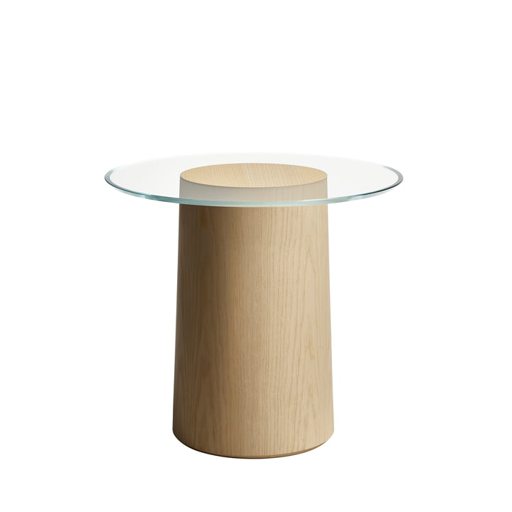 Stub Table d'appoint H 44,5 Ø 49 cm de Fritz Hansen en cendre