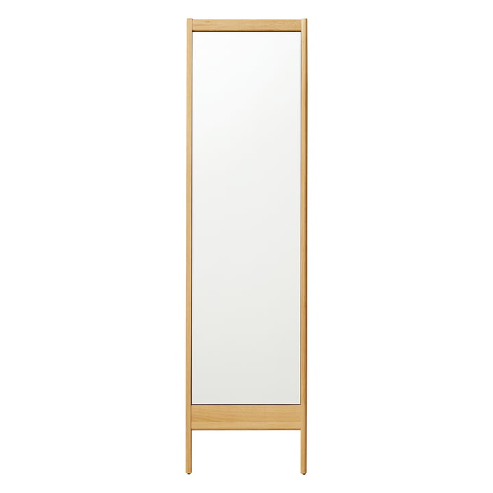 A Line Miroir, H 195,5 cm, chêne de Form & Refine