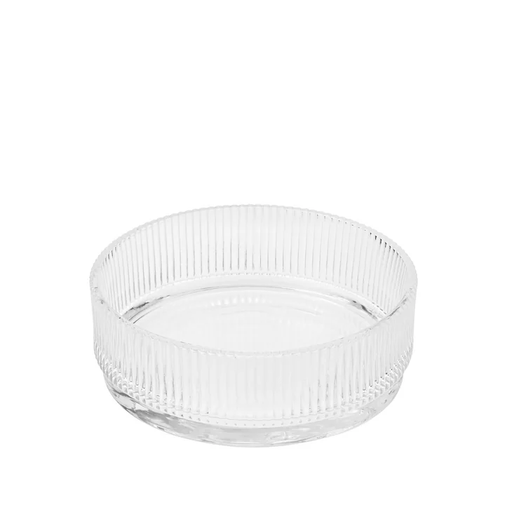 Le plat de service Pilastro de Stelton , petit / transparent