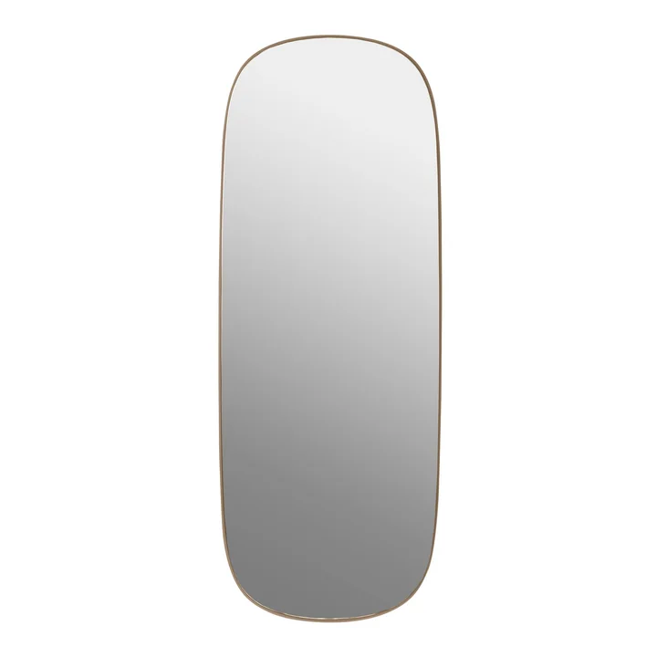 Le Framed Mirror , large de Muuto , rose / verre clair