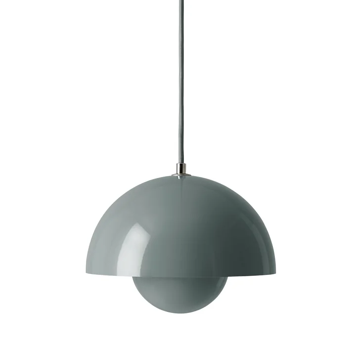 La lampe suspendue FlowerPot VP1 de & Tradition , bleu