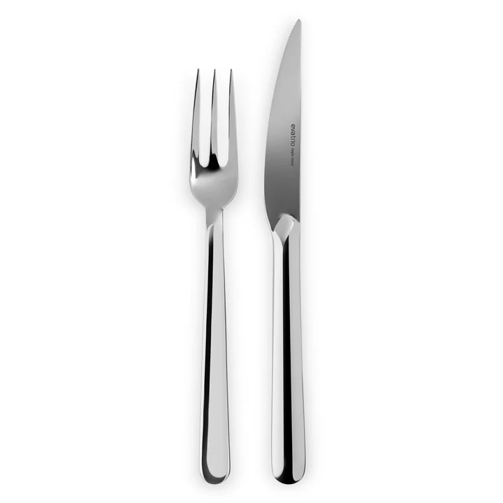 Legio Nova Couverts à griller, en acier inoxydable (8 pièces) de Eva Trio