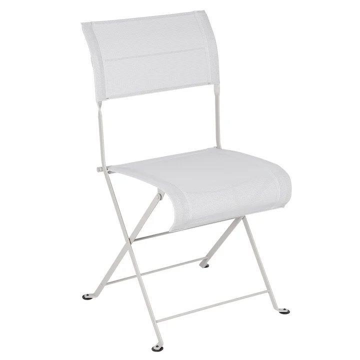 Le Dune chaise pliante de Fermob , gris argile