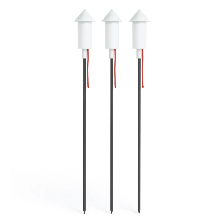 Prêt a Racket La lumière solaire de Fatboy , blanc (lot de 3)