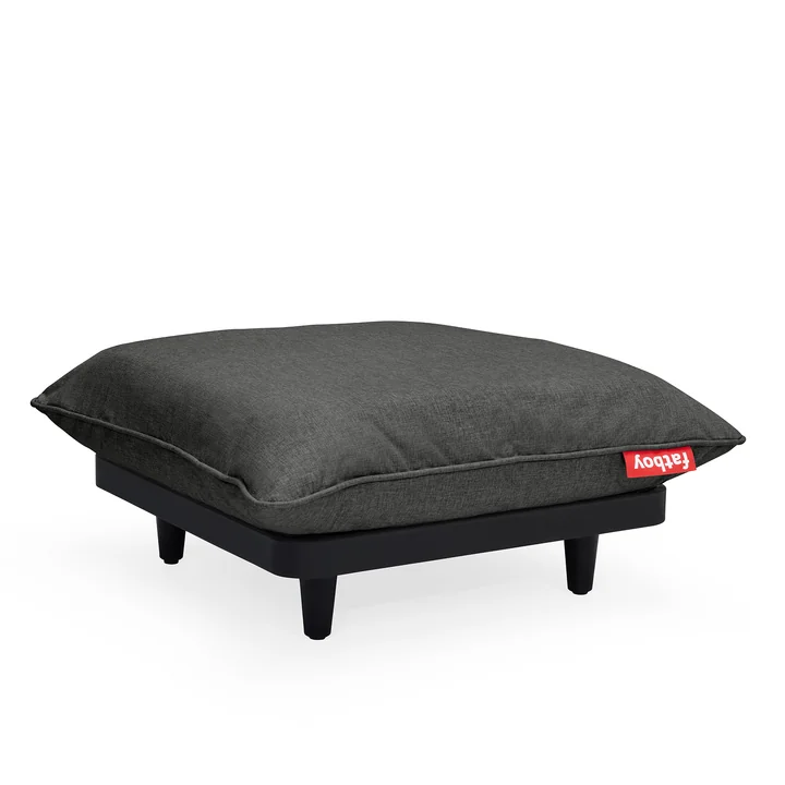 Le canapé Paletti Outdoor de Fatboy , pouf, thunder grey