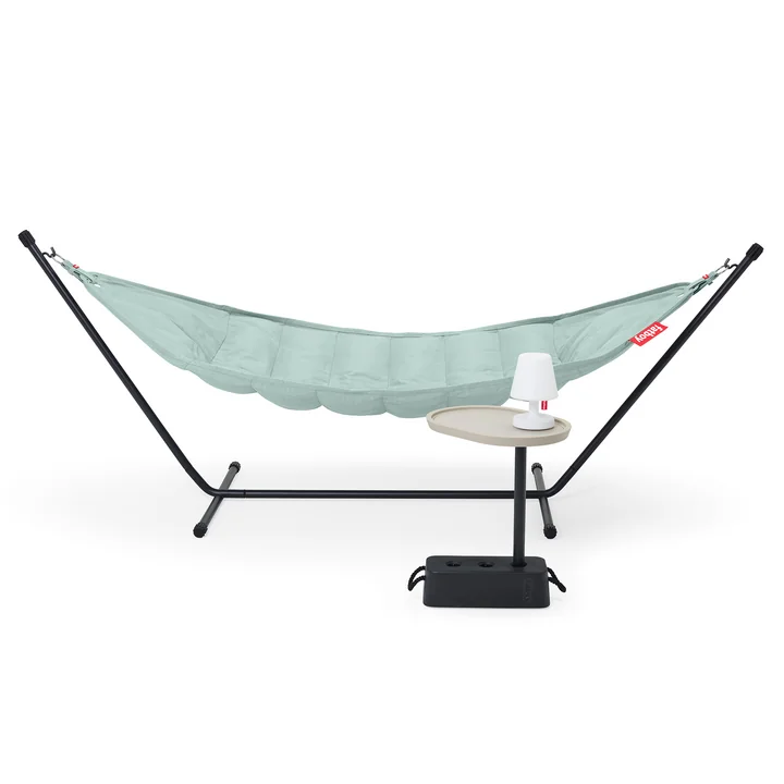 Le hamac Headdemock Superb de Fatboy peut être utilisé par deux personnes.