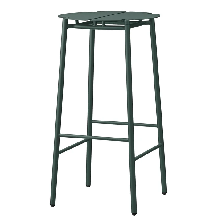 Le tabouret de bar Novo de AYTM , H 75 cm, forest