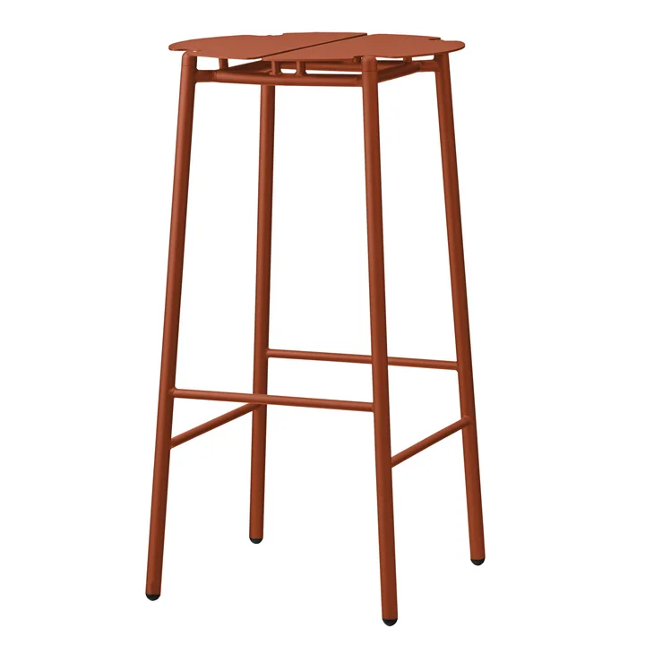 Le tabouret de bar Novo de AYTM , H 75 cm, ginger bread