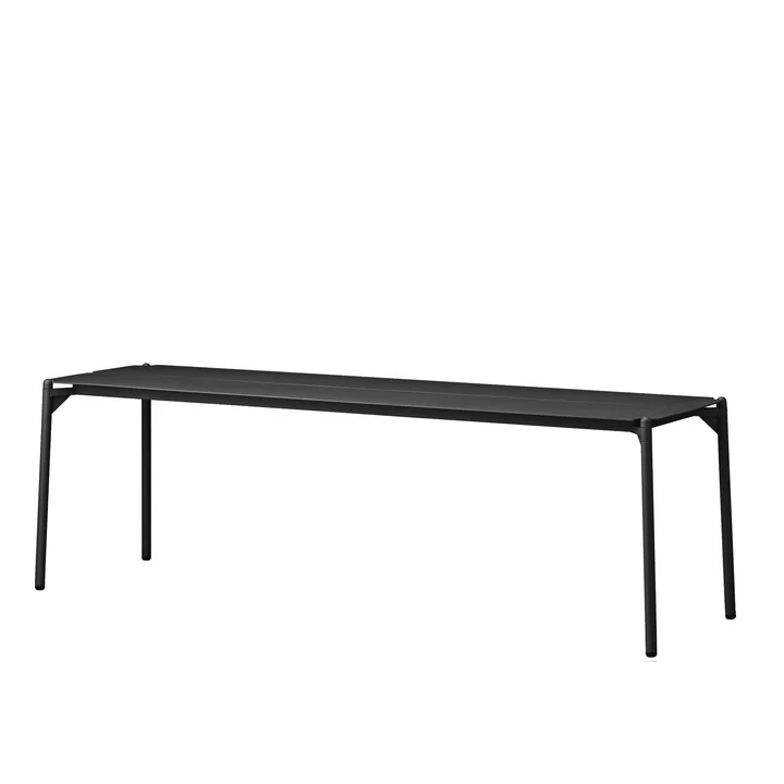 Le banc Novo de AYTM , L 145 cm, noir