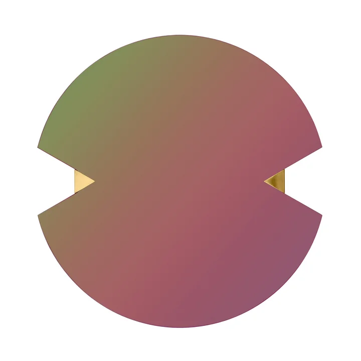 Le miroir Verto de AYTM , Ø 70 cm, rainbow