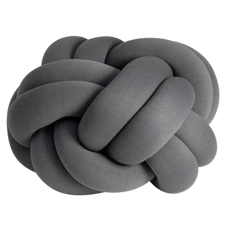 Knot Coussin XL de Design House Stockholm en gris