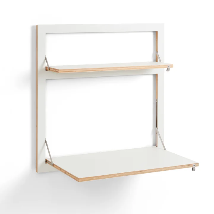 Fläpps Secrétaire 80 x 80 cm de Ambivalenz en blanc