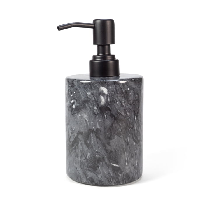 Distributeur de savon en marbre, gris foncé par yunic