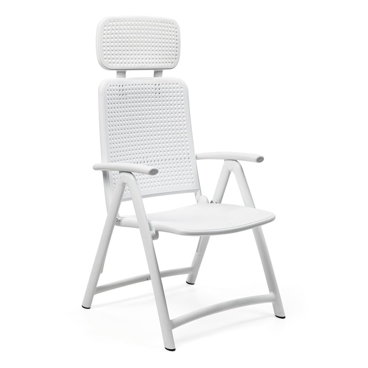 Le fauteuil de jardin Acquamarina Relax de Nardi , bianco