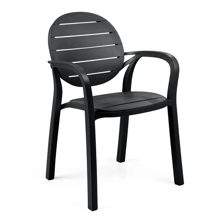 Le fauteuil Palma de Nardi , anthracite / anthracite
