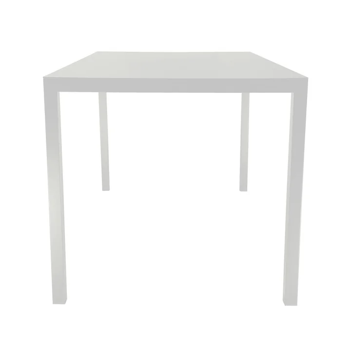 La table Aria de Fiam , 140 x 80 cm, blanc