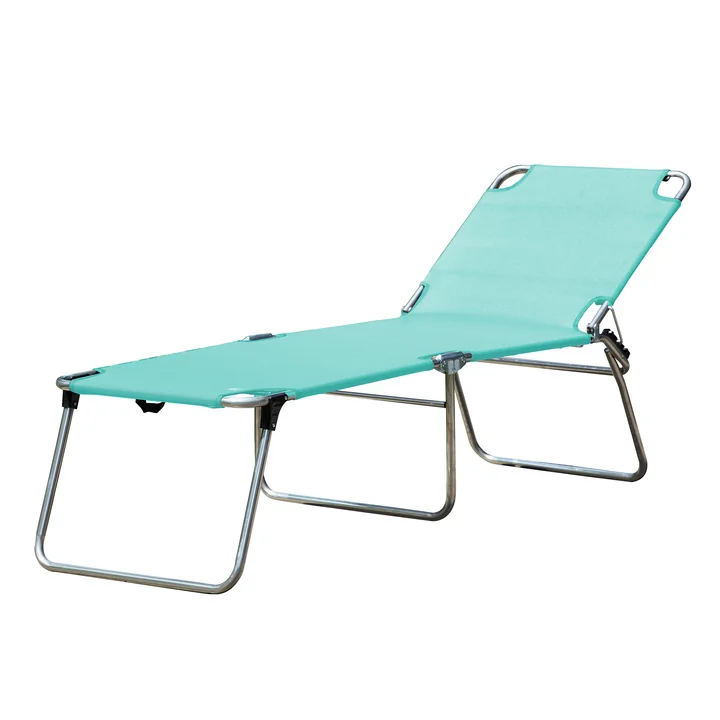 La chaise longue Amigo 40 + tripode de Fiam , aqua