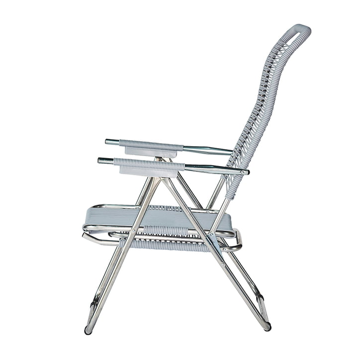 La chaise longue Spaghetti de Fiam en tant que chaise avec accoudoirs