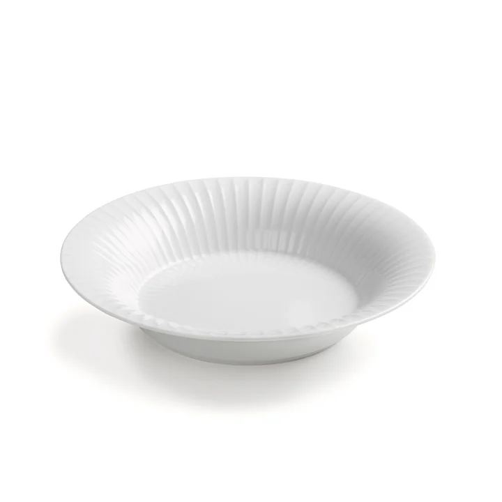 Hammershøi Assiette Ø 21 cm de Kähler Design en blanc