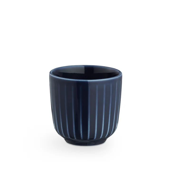 Hammershøi Tasse à espresso 10 cl de Kähler Design en indigo