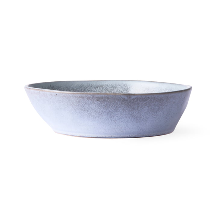 Le site Bold & Basic Bol en céramique de HKliving , Ø 19 cm, gris / bleu