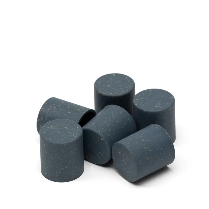 Dots pour Scoreboard de We Do Wood dans la couleur deep blue sea (jeu de 6)