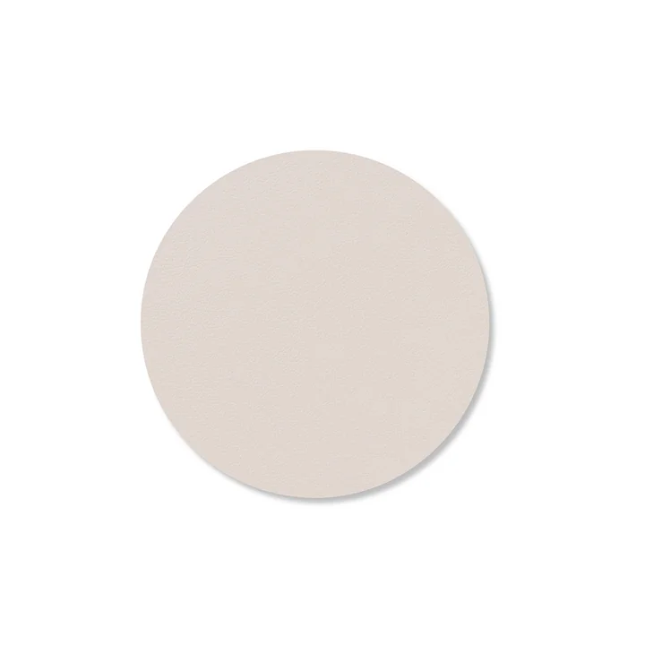 Glasuntersetzer Circle Ø 10 cm de Lind DNA in Nupo soft nude