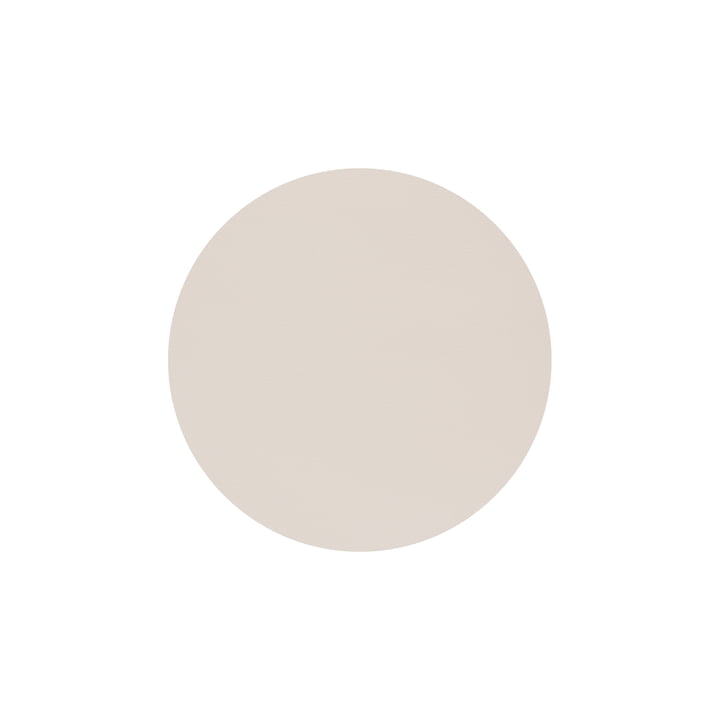 Glasuntersetzer Circle Ø 10 cm de LindDNA in Nupo soft nude