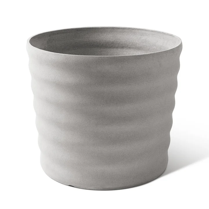 Maia Jardinière Ø 59 x H 50 cm de Eternit en gris naturel