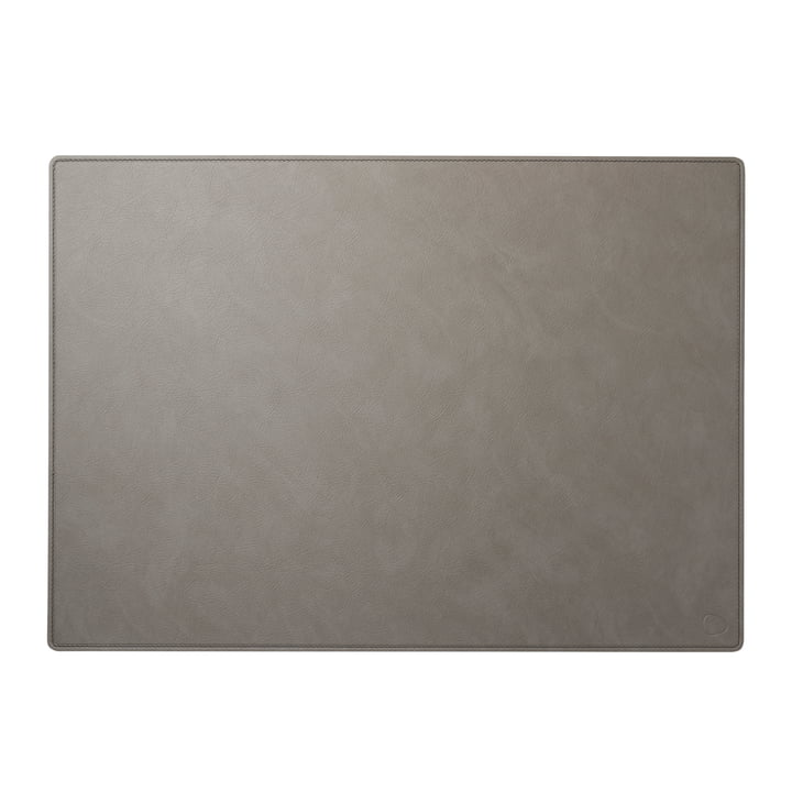 Tapis de travail Carré XXL 54 x 74 cm de LindDNA en gris clair / anthracite nuageux
