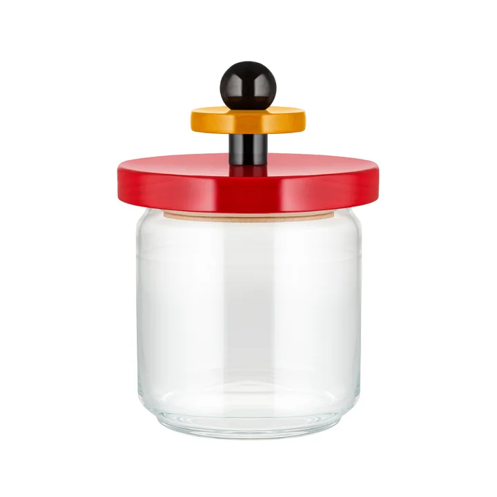 Twergi Boîte de rangement 0,75 l de Alessi en rouge