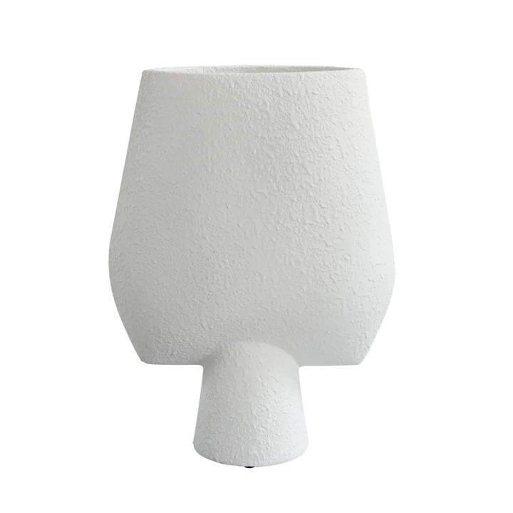 Sphere Vase Square large de 101 Copenhagen en Bubble White