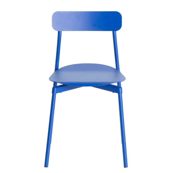 Fromme Chaise Outdoor de Petite Friture en bleu