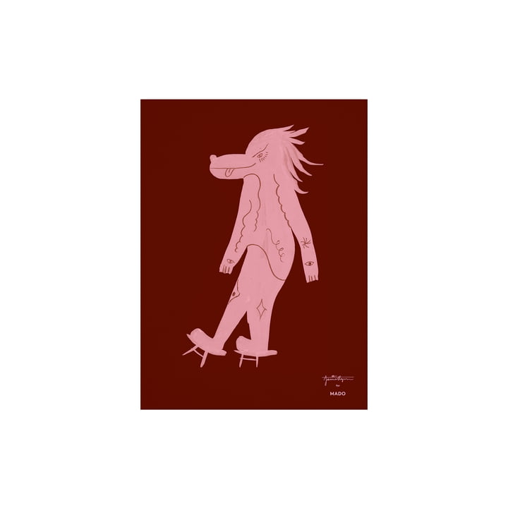 L'affiche Wolfoz de Paper Collective , 30 x 40 cm
