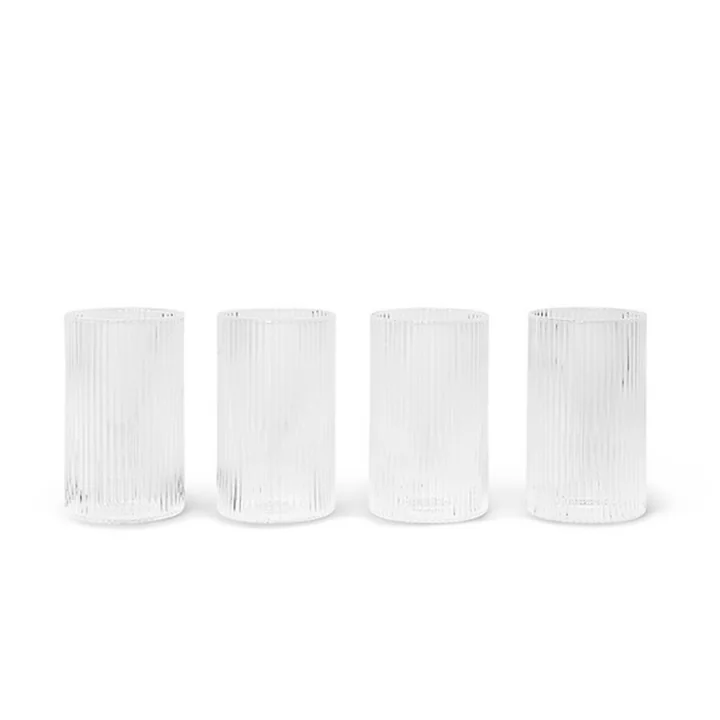 Ripple Verrines de Ferm Living en clair (set de 4)