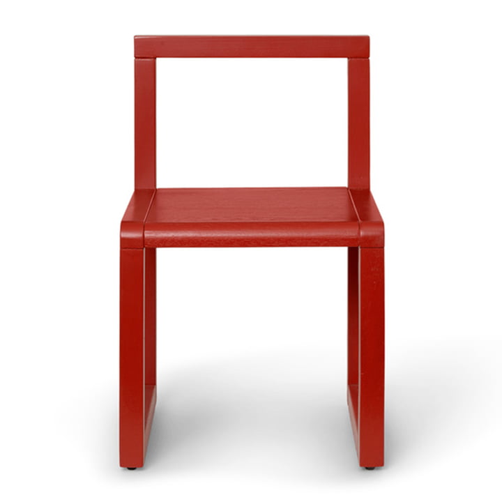 Little Architect Chaise pour enfant de ferm Living en poppy red