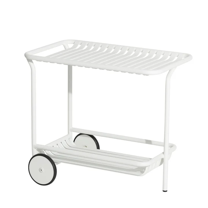 Le Week-End Trolley Outdoor de Petite Friture , blanc
