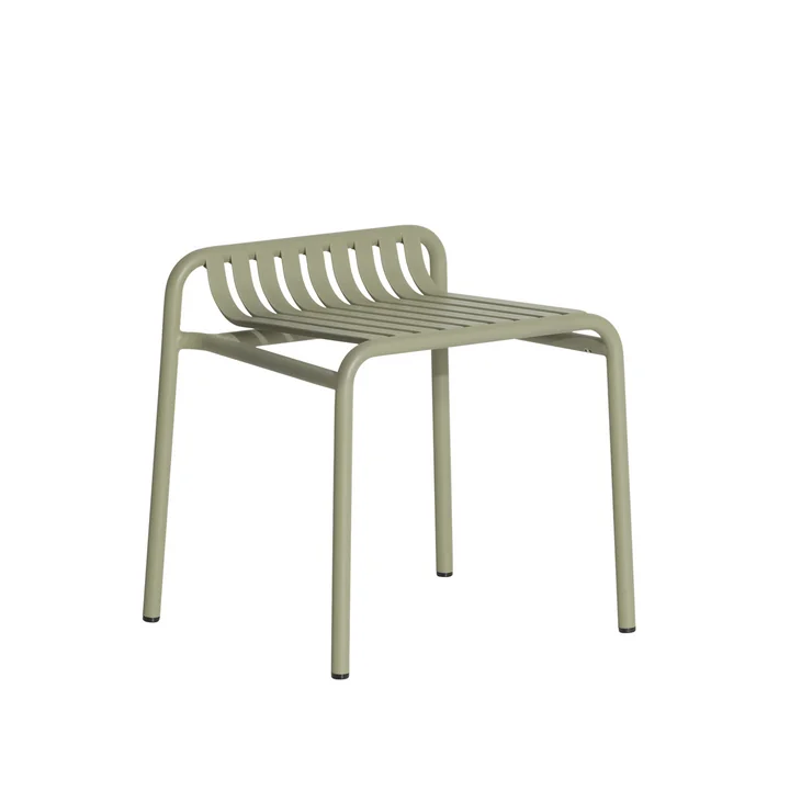 Le tabouret Week-End Outdoor de Petite Friture , vert jade
