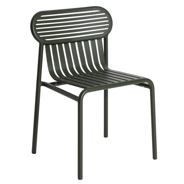 La chaise Week-End Outdoor de Petite Friture , vert verre